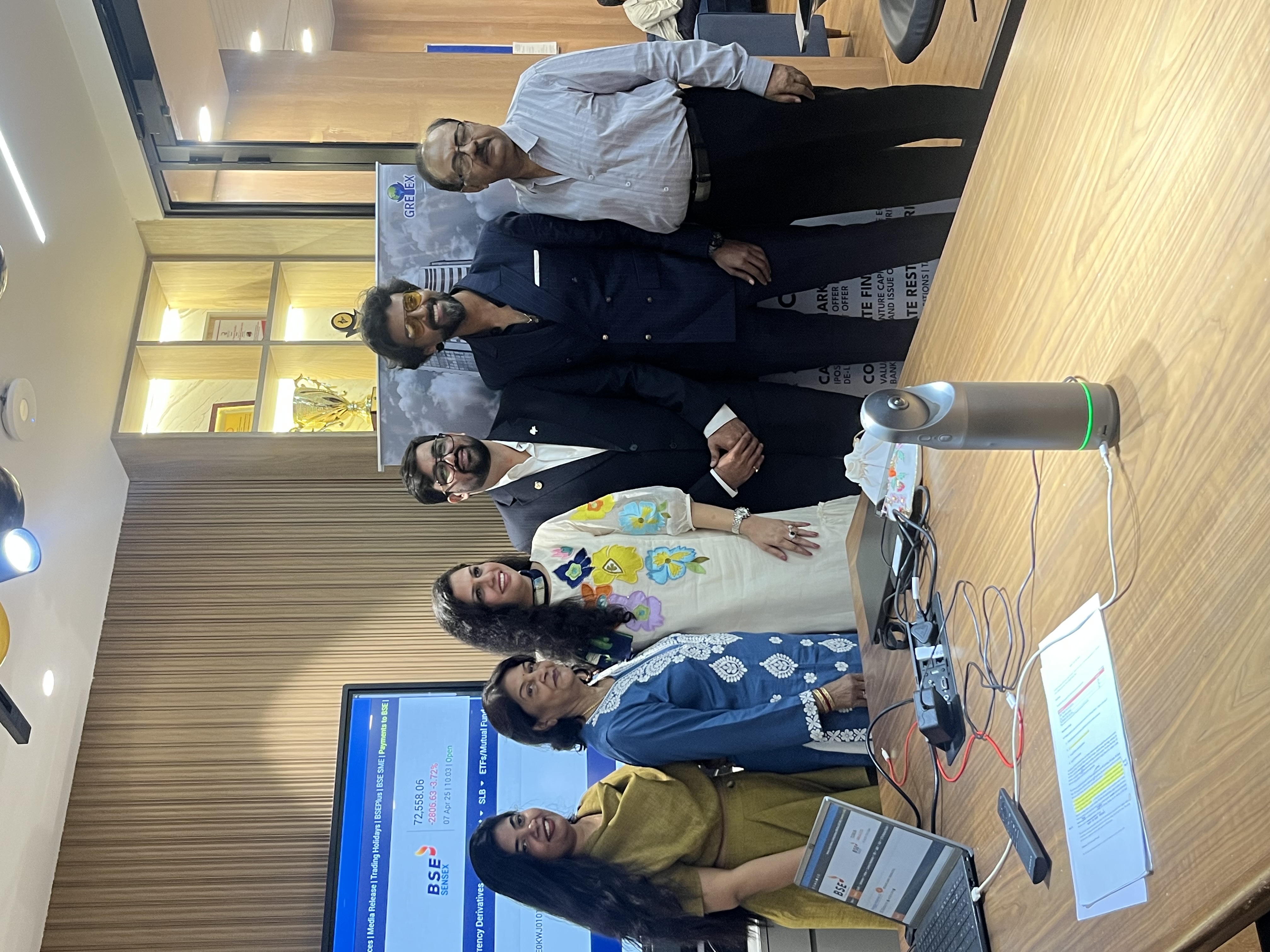 Retaggio Industries Limited Listing Ceremony Photos