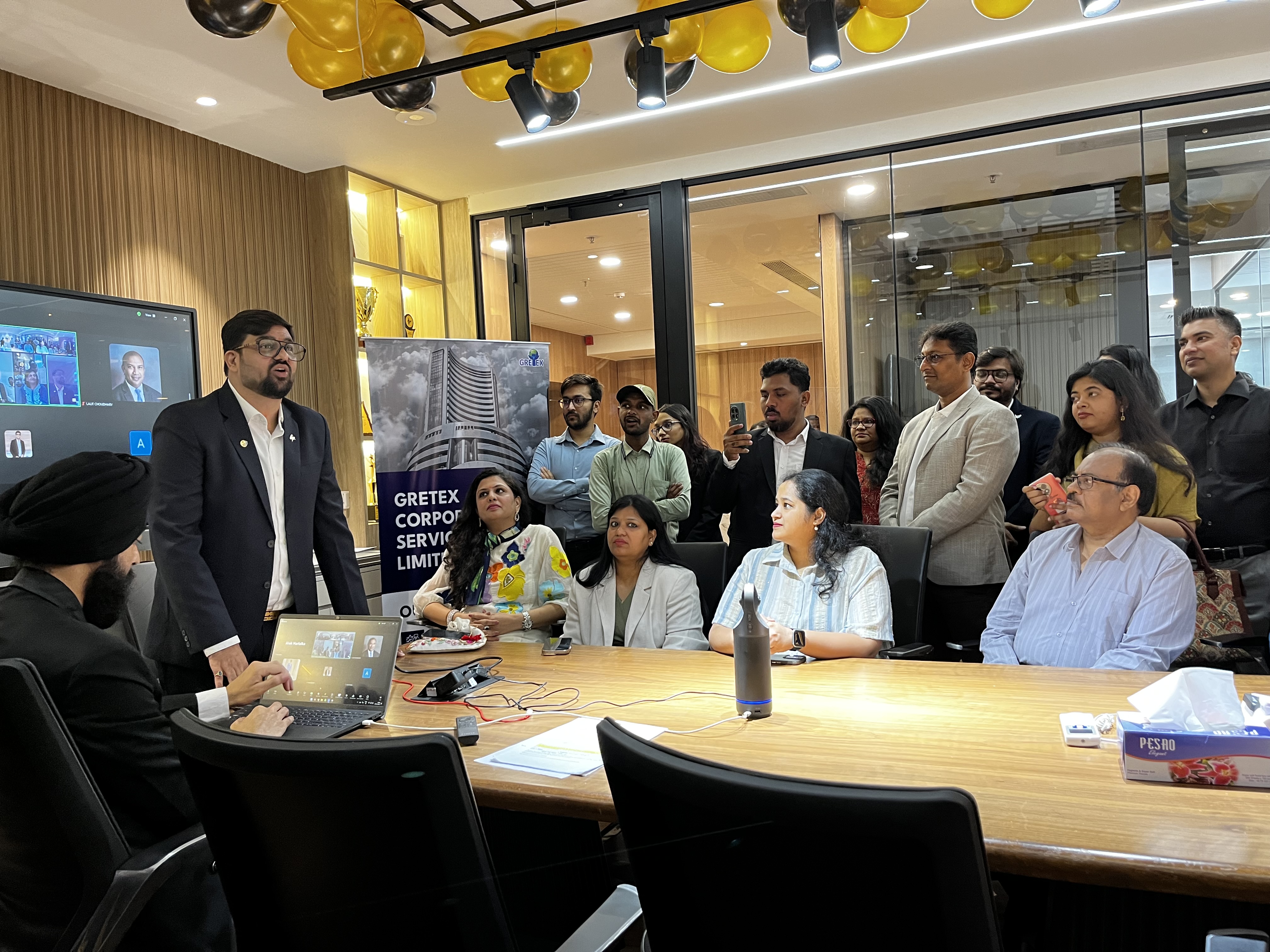 Retaggio Industries Limited Listing Ceremony Photos