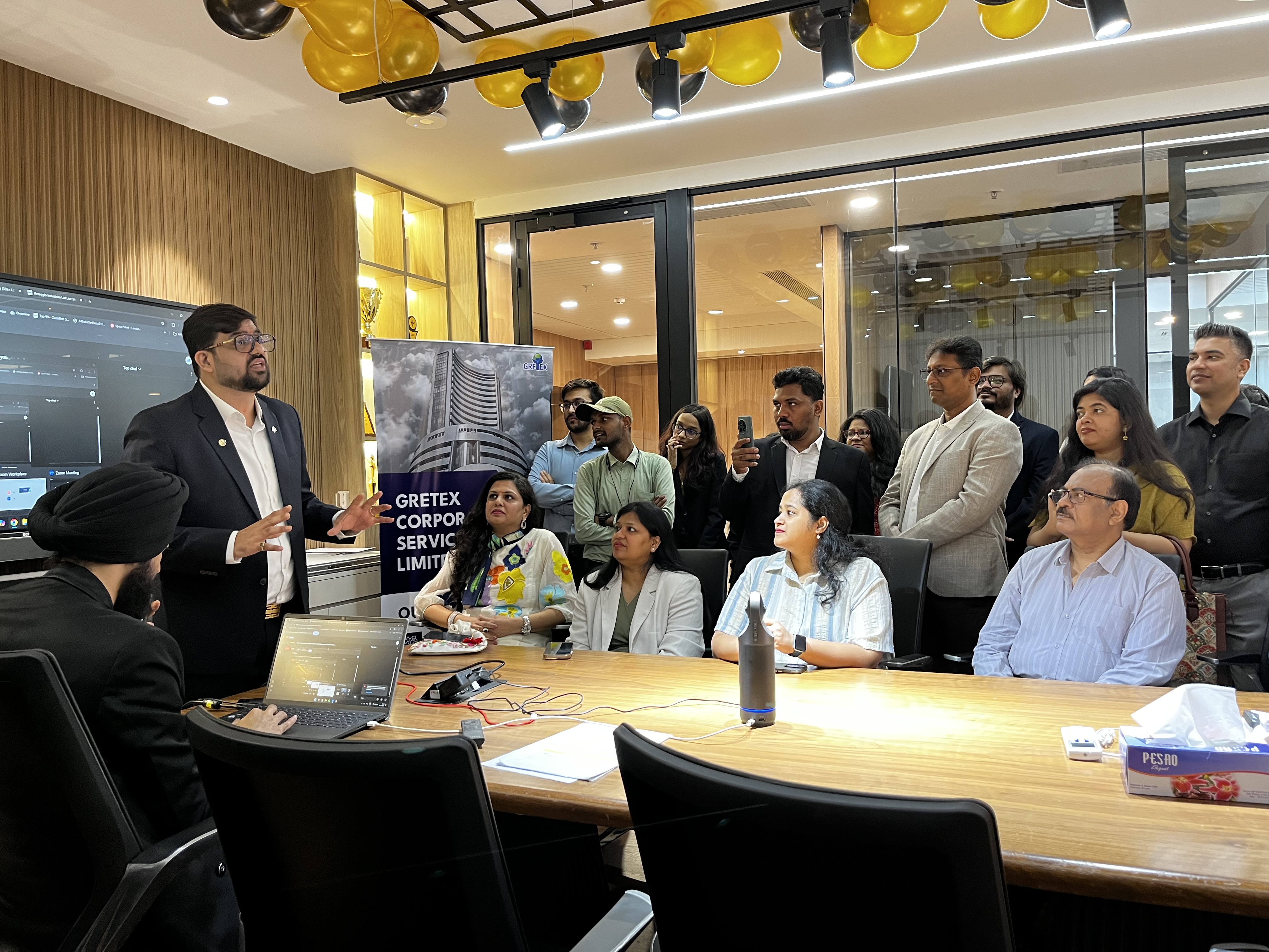 Retaggio Industries Limited Listing Ceremony Photos