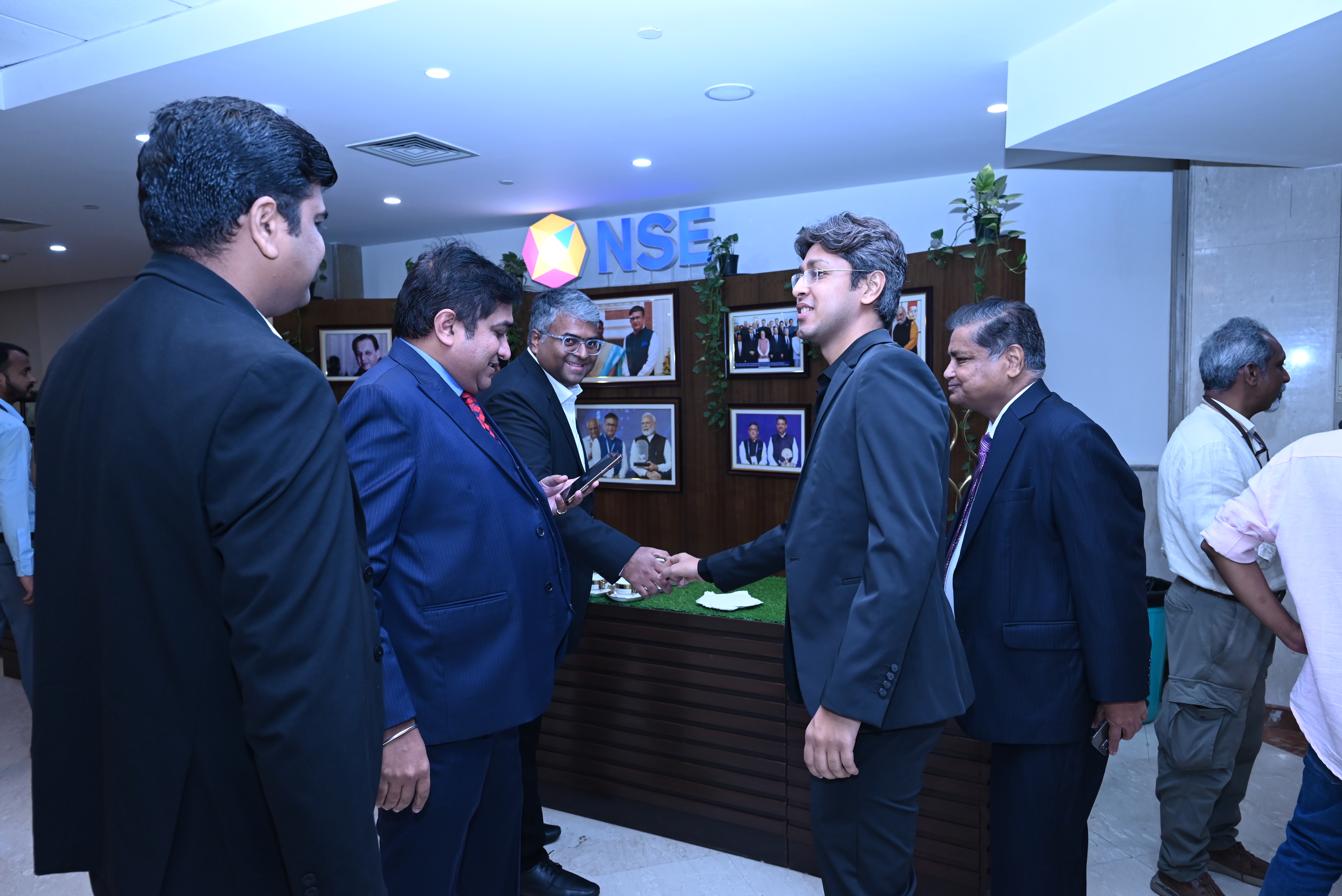 Silky Overseas Limited Listing Ceremony Photos