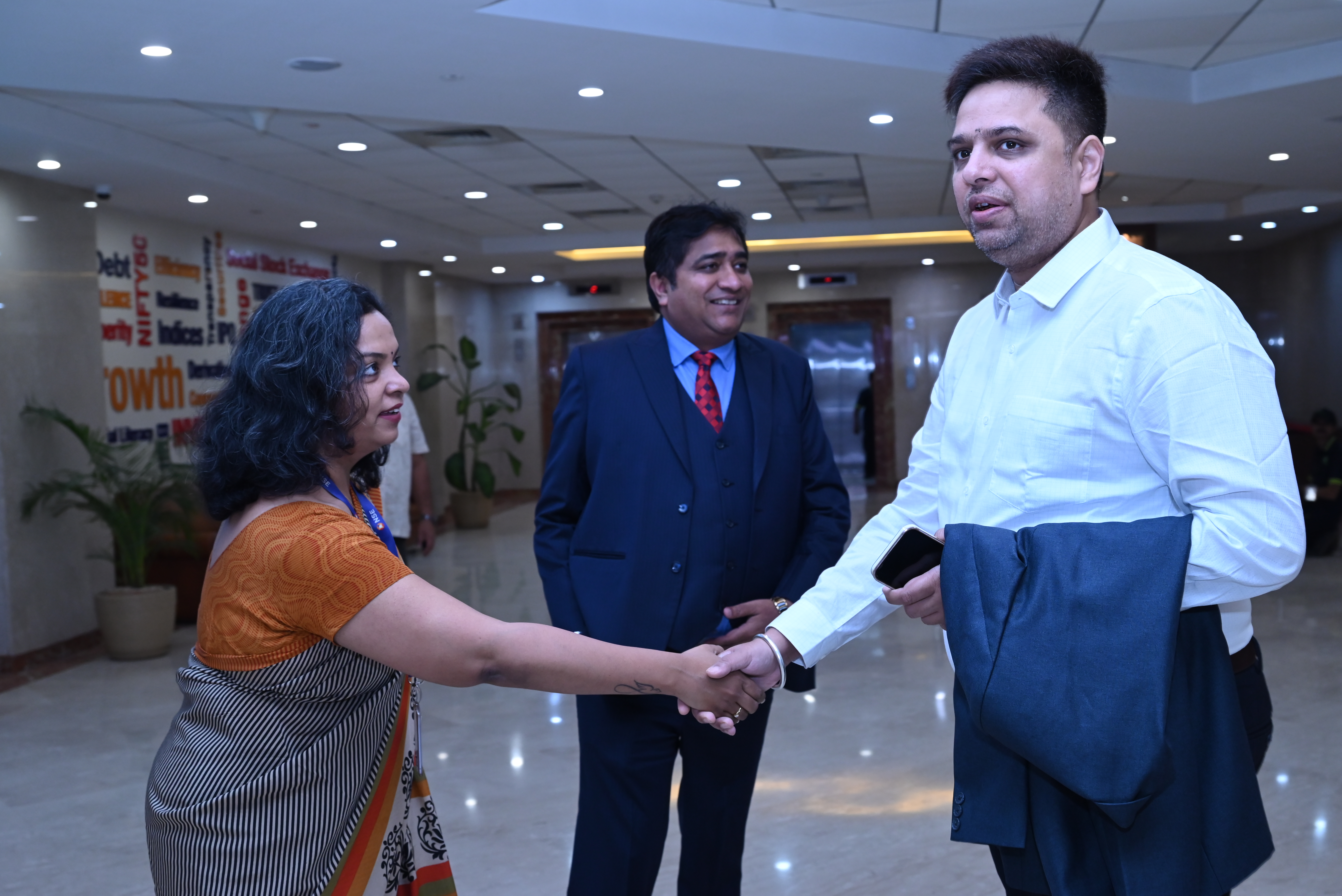 Silky Overseas Limited Listing Ceremony Photos