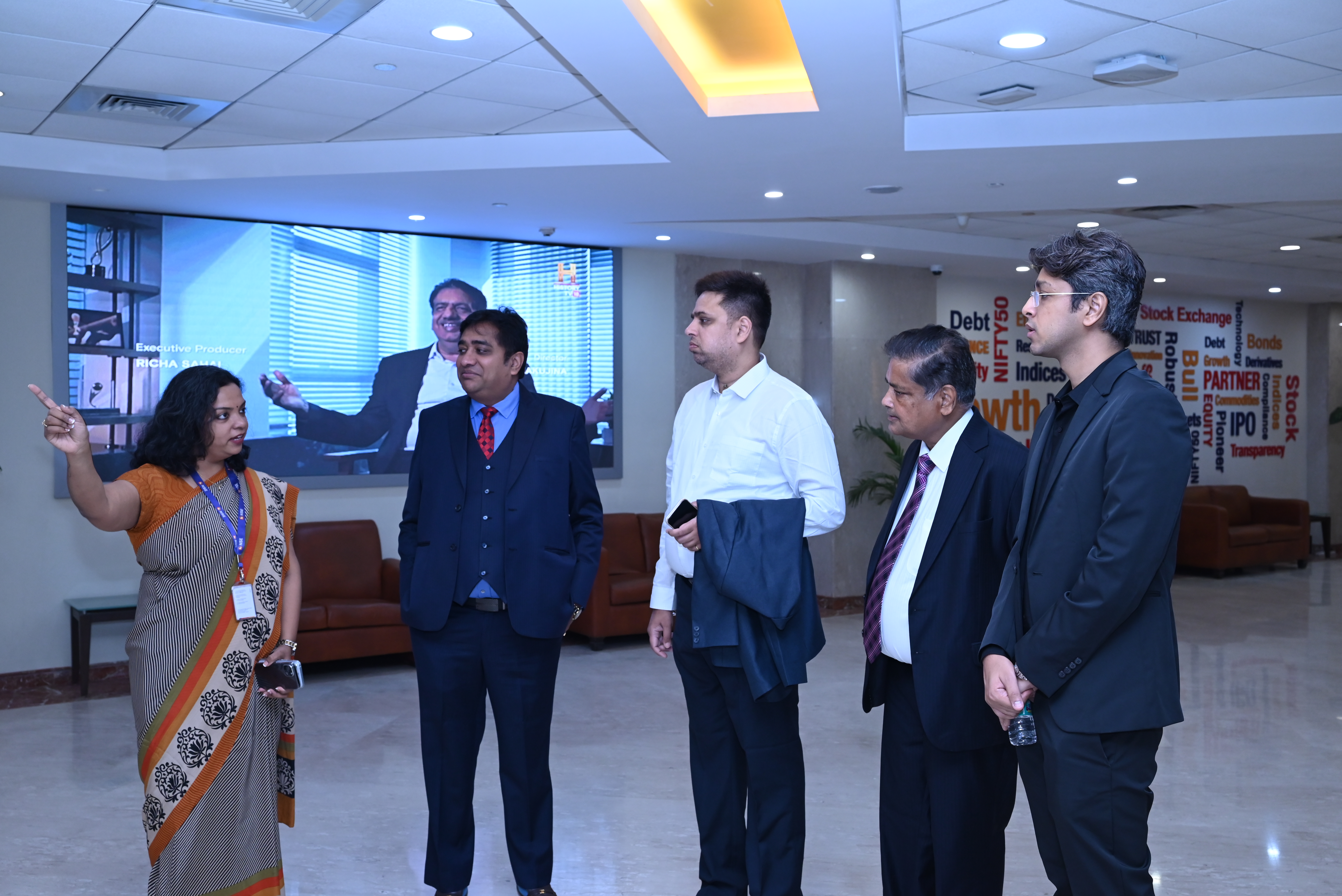 Silky Overseas Limited Listing Ceremony Photos