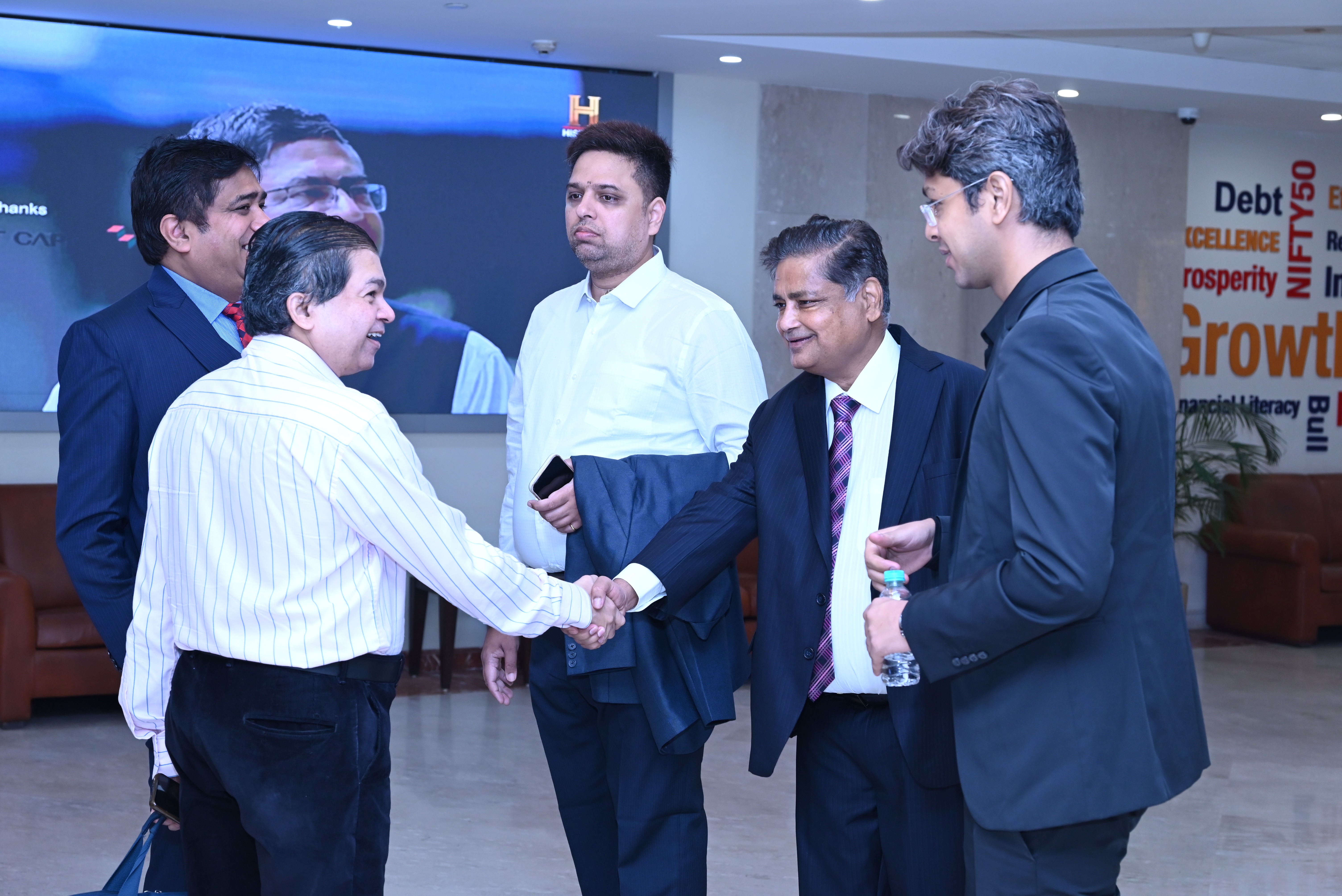 Silky Overseas Limited Listing Ceremony Photos