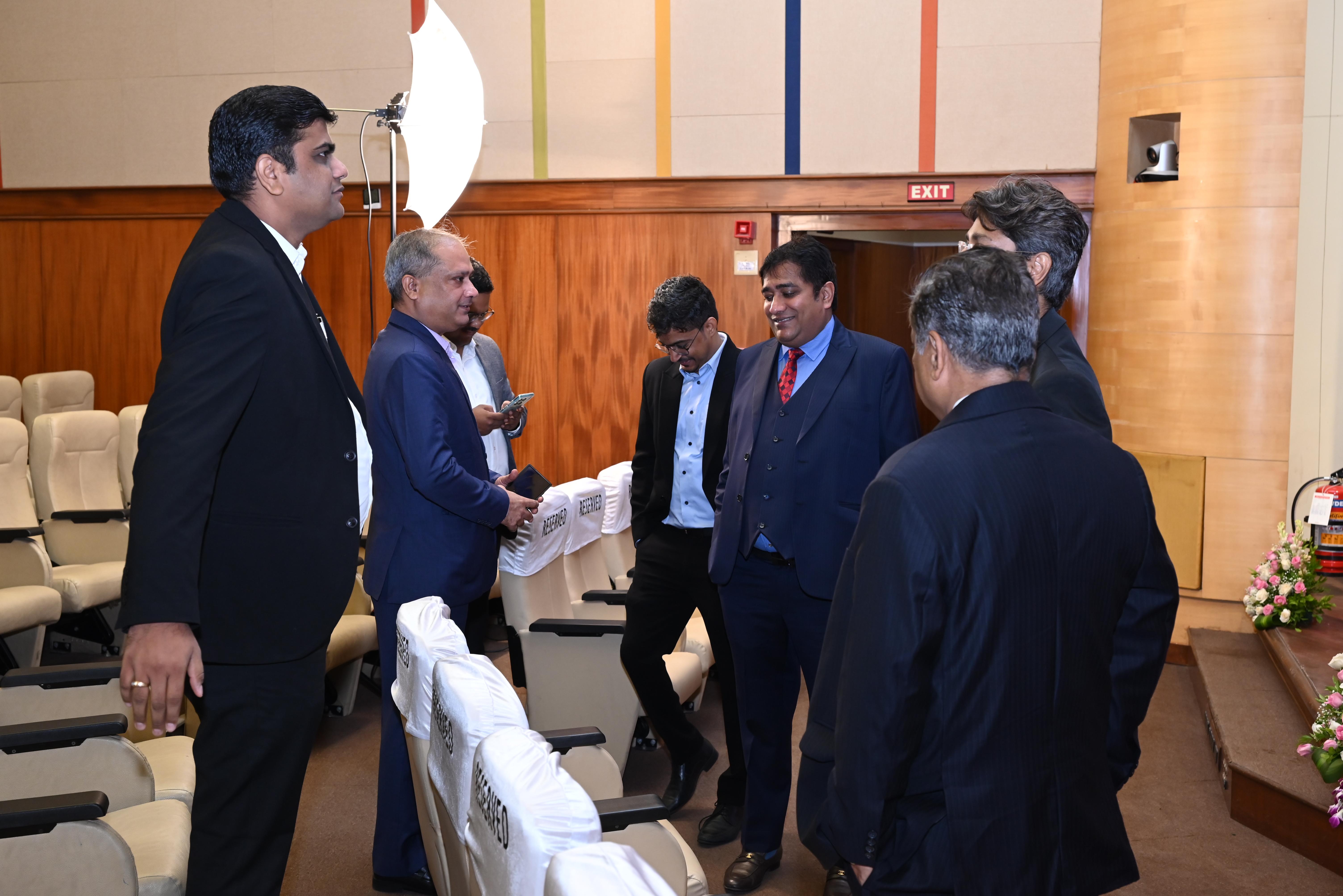 Silky Overseas Limited Listing Ceremony Photos