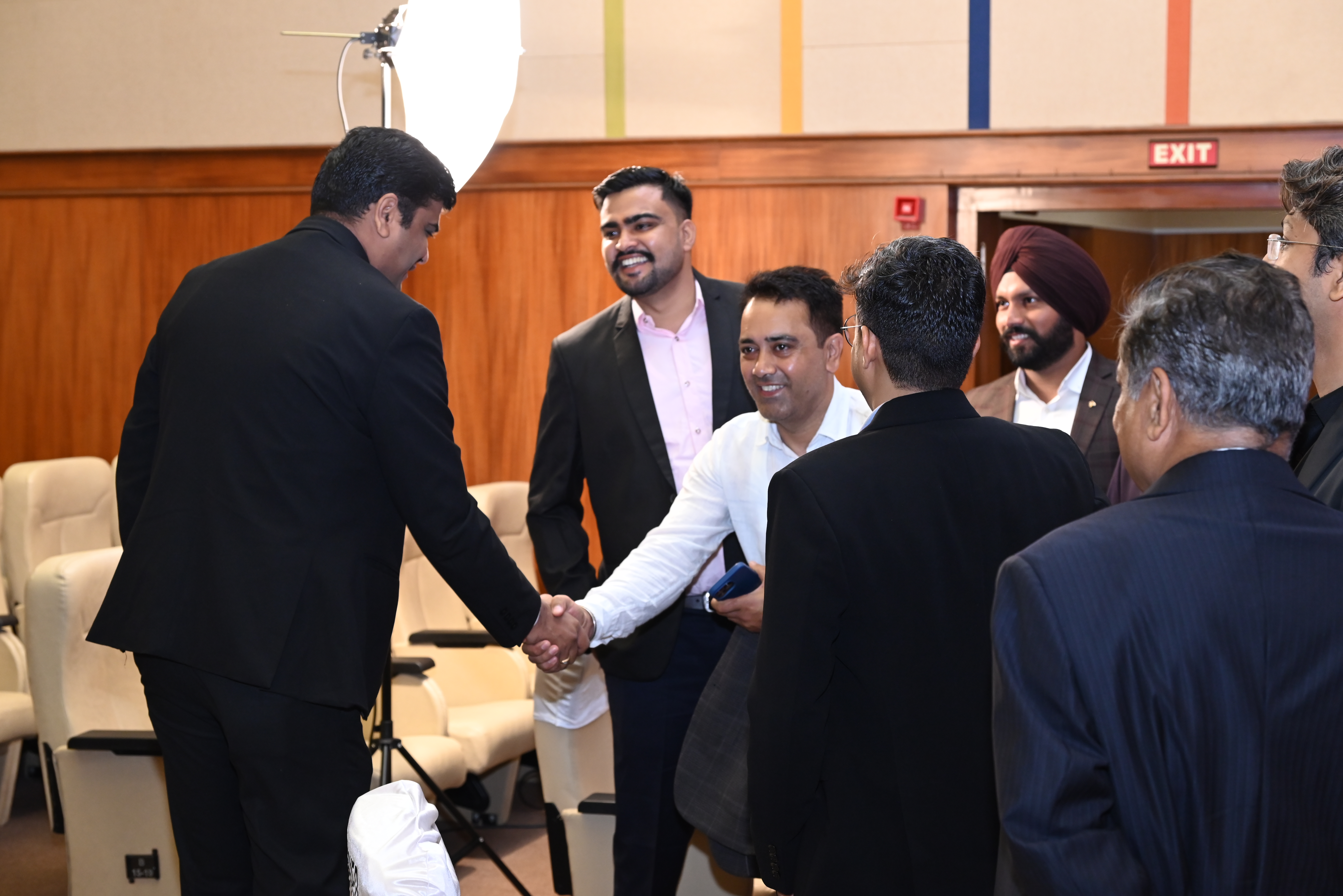 Silky Overseas Limited Listing Ceremony Photos