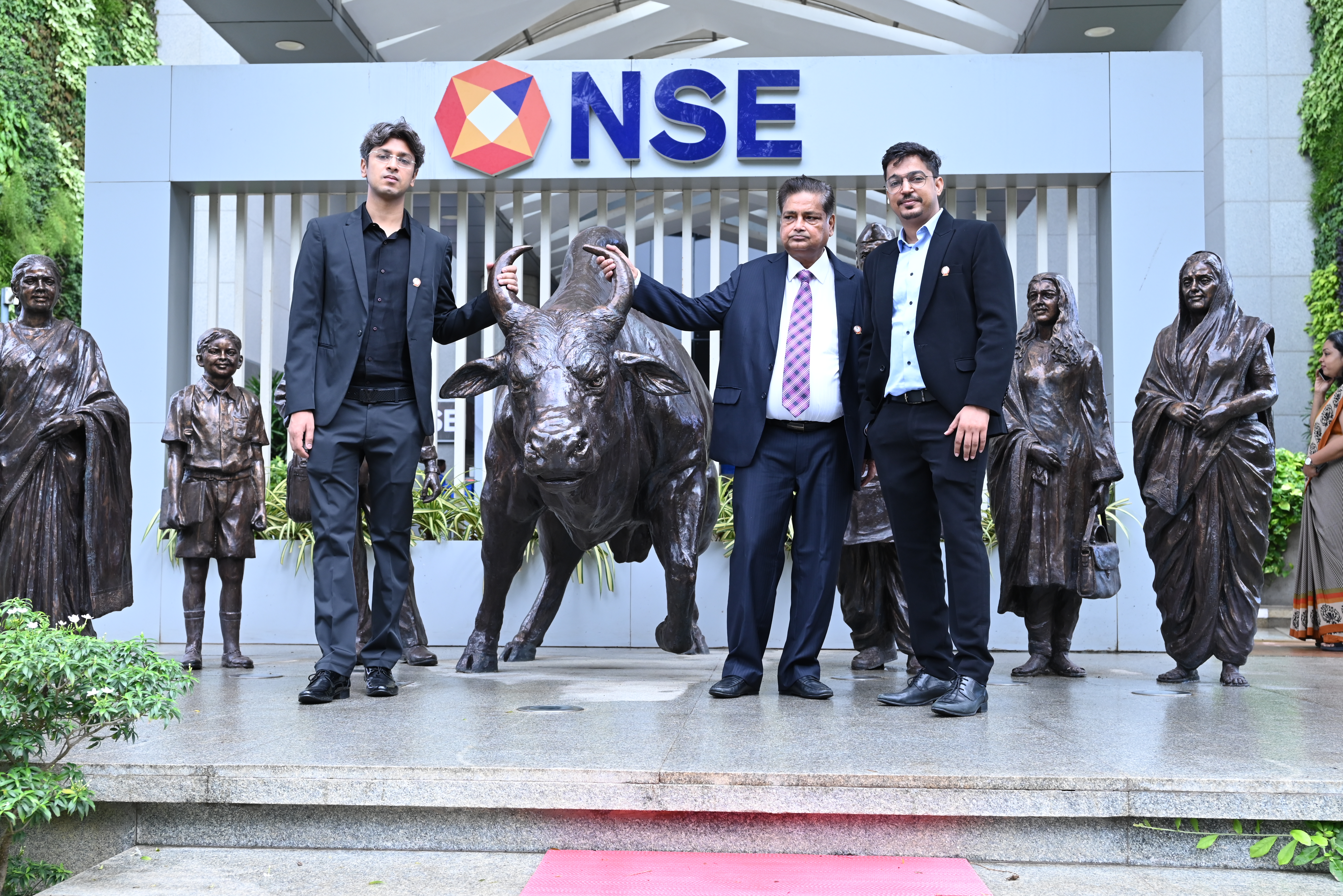 Silky Overseas Limited Listing Ceremony Photos