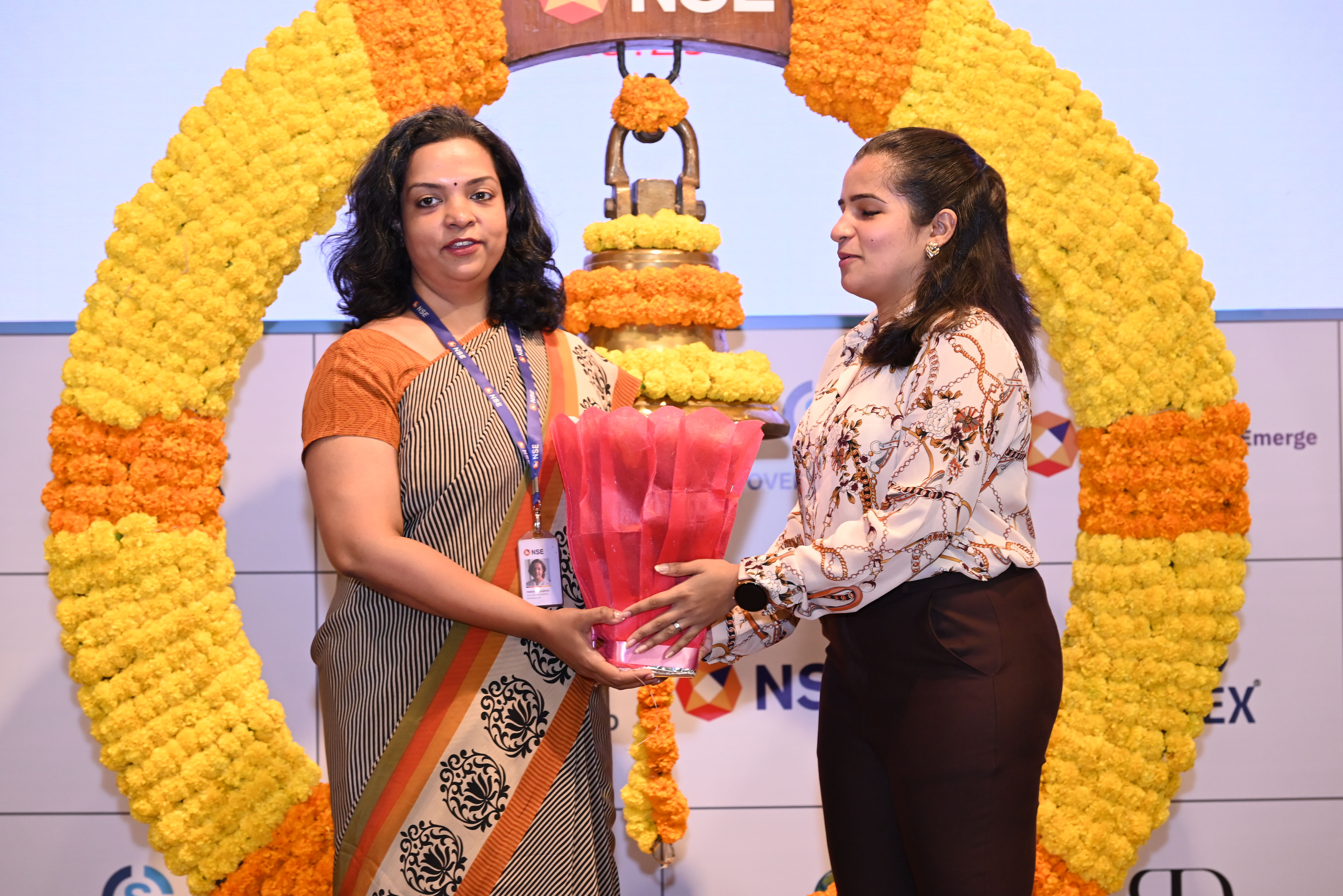 Silky Overseas Limited Listing Ceremony Photos