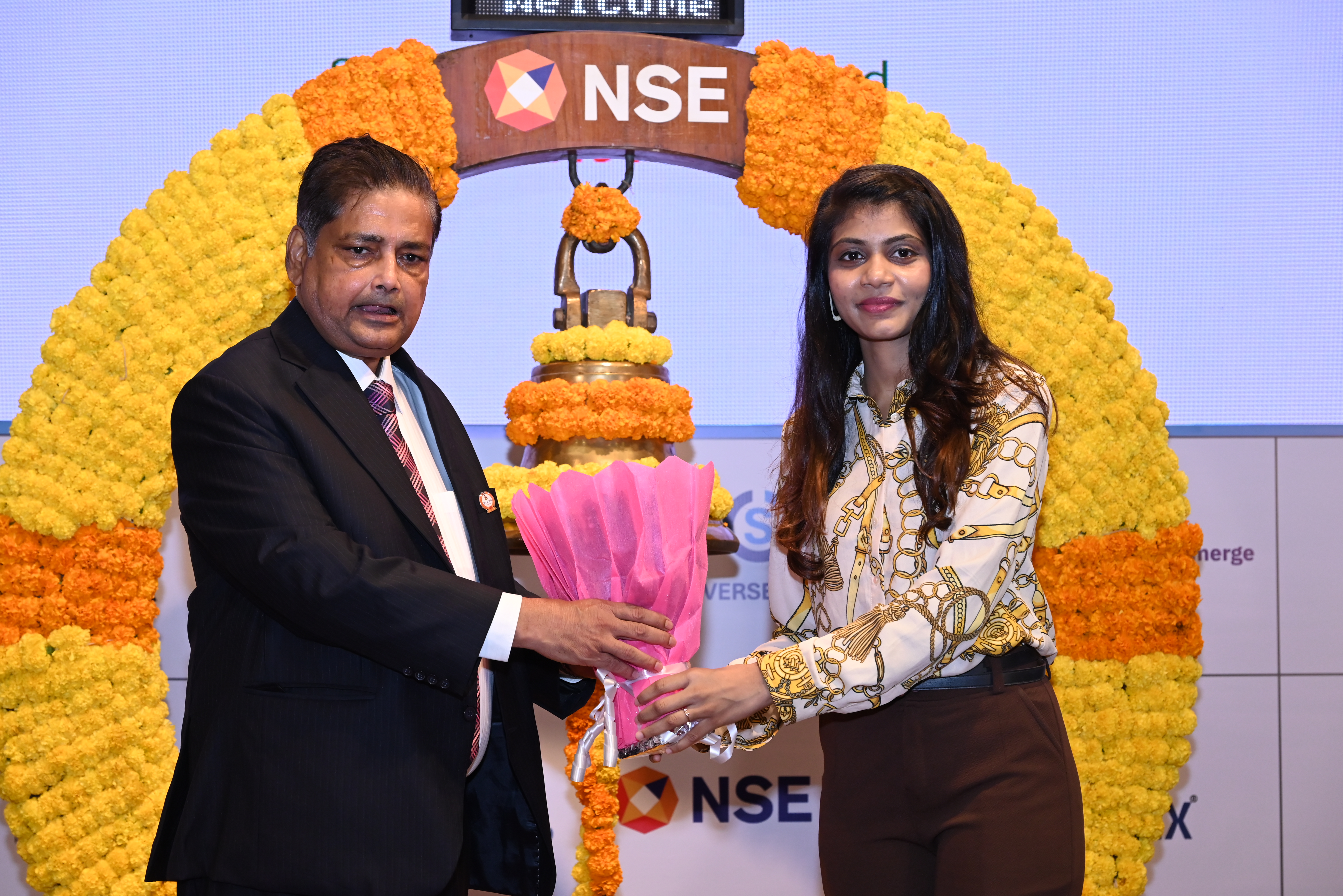 Silky Overseas Limited Listing Ceremony Photos