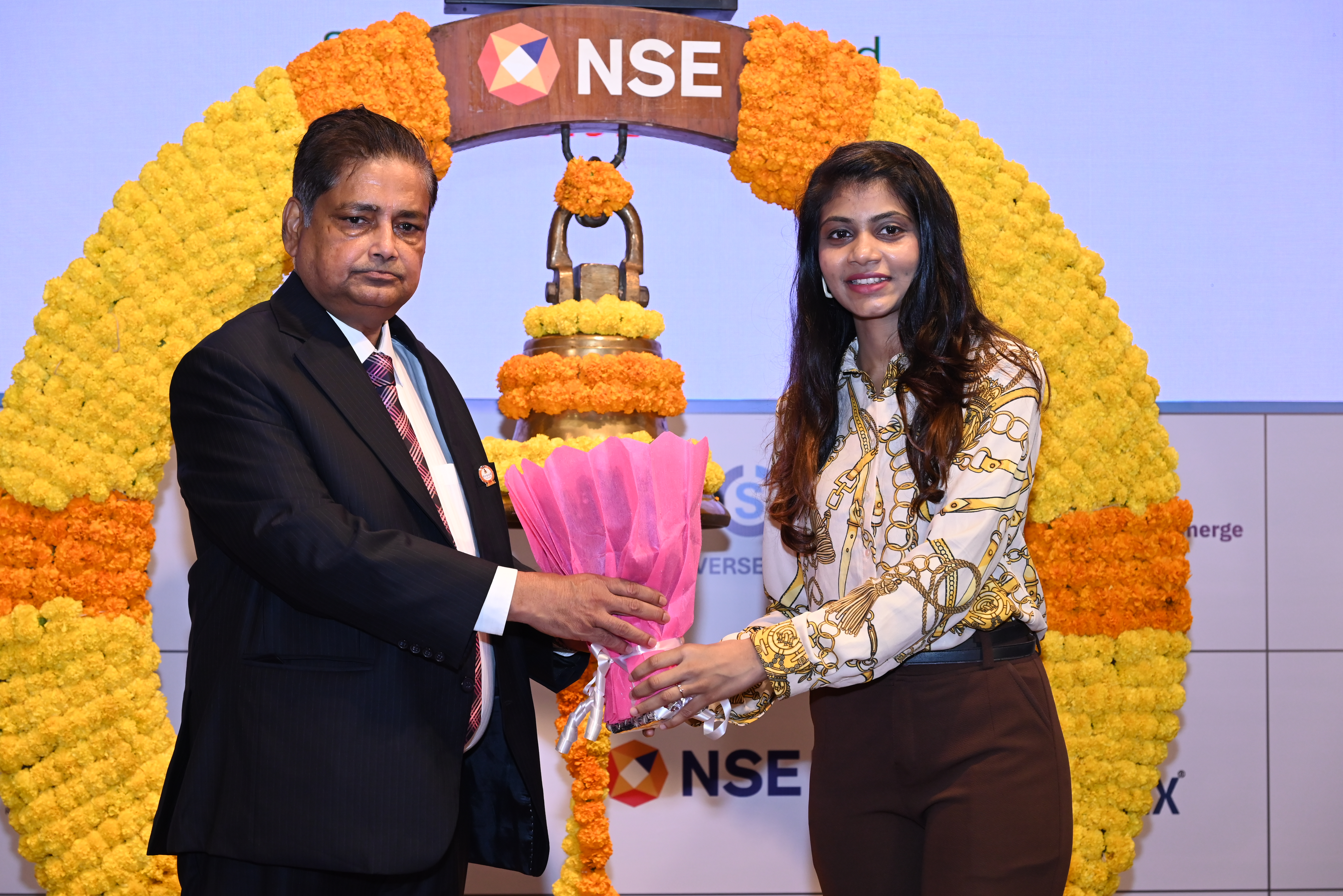 Silky Overseas Limited Listing Ceremony Photos