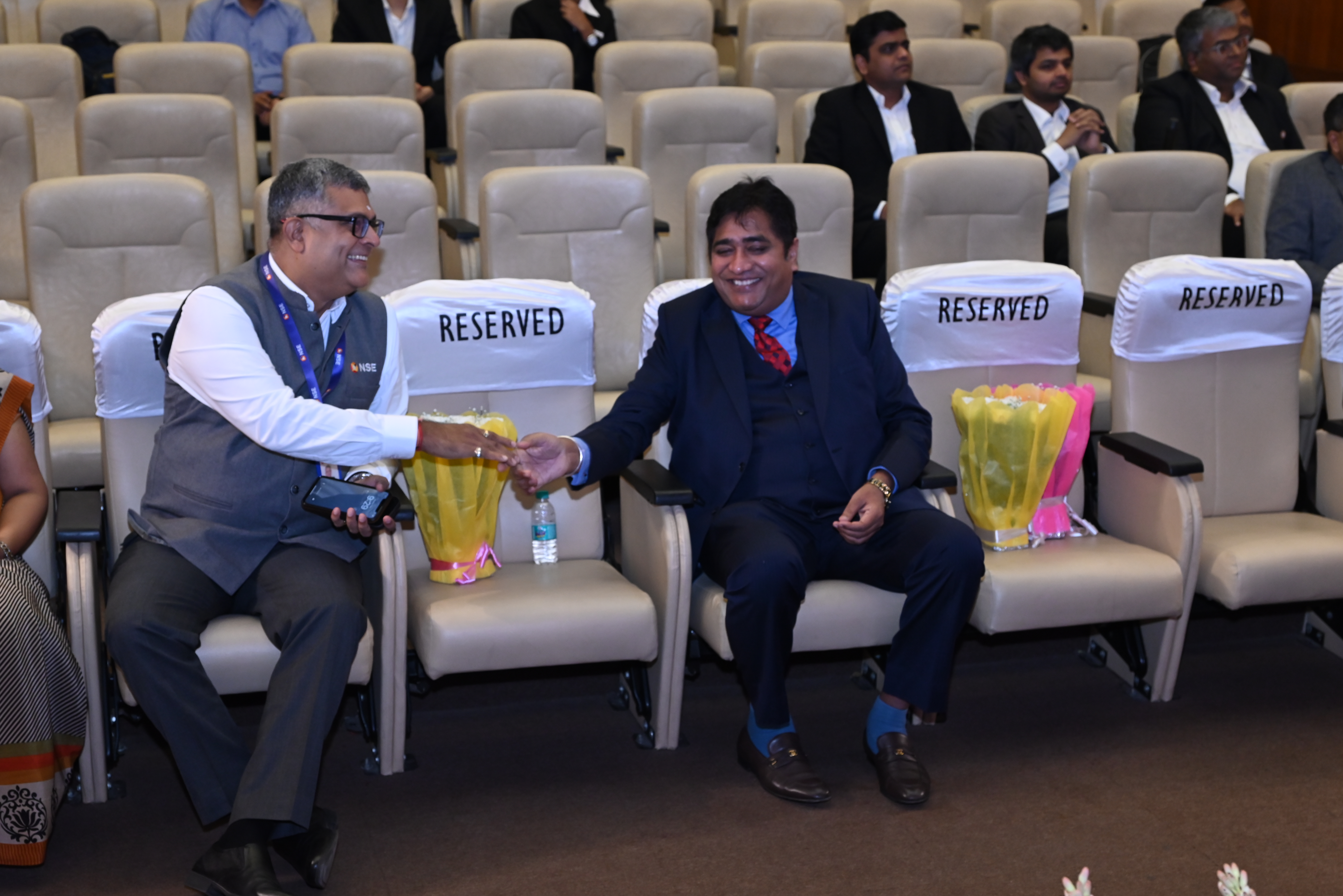 Silky Overseas Limited Listing Ceremony Photos