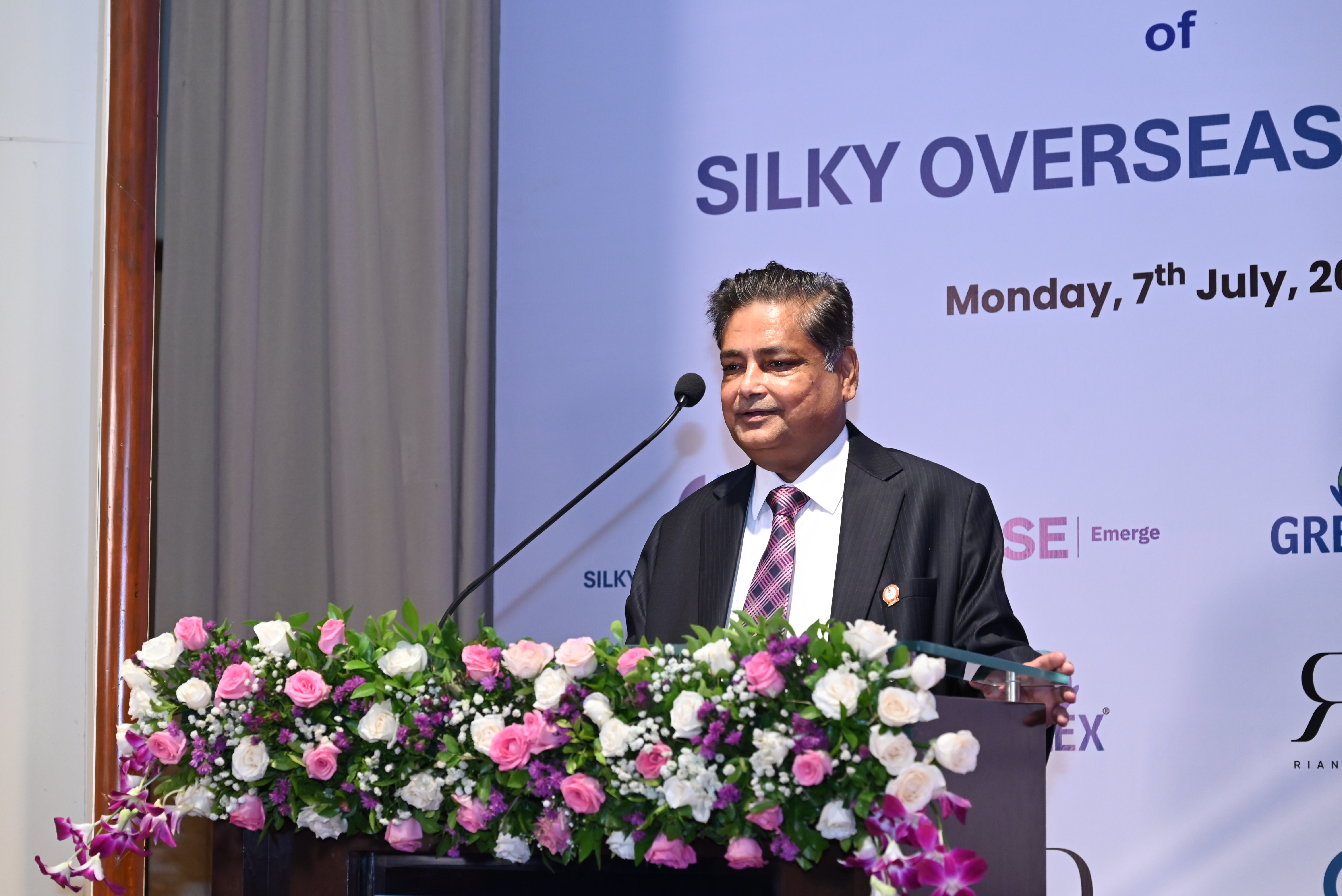 Silky Overseas Limited Listing Ceremony Photos