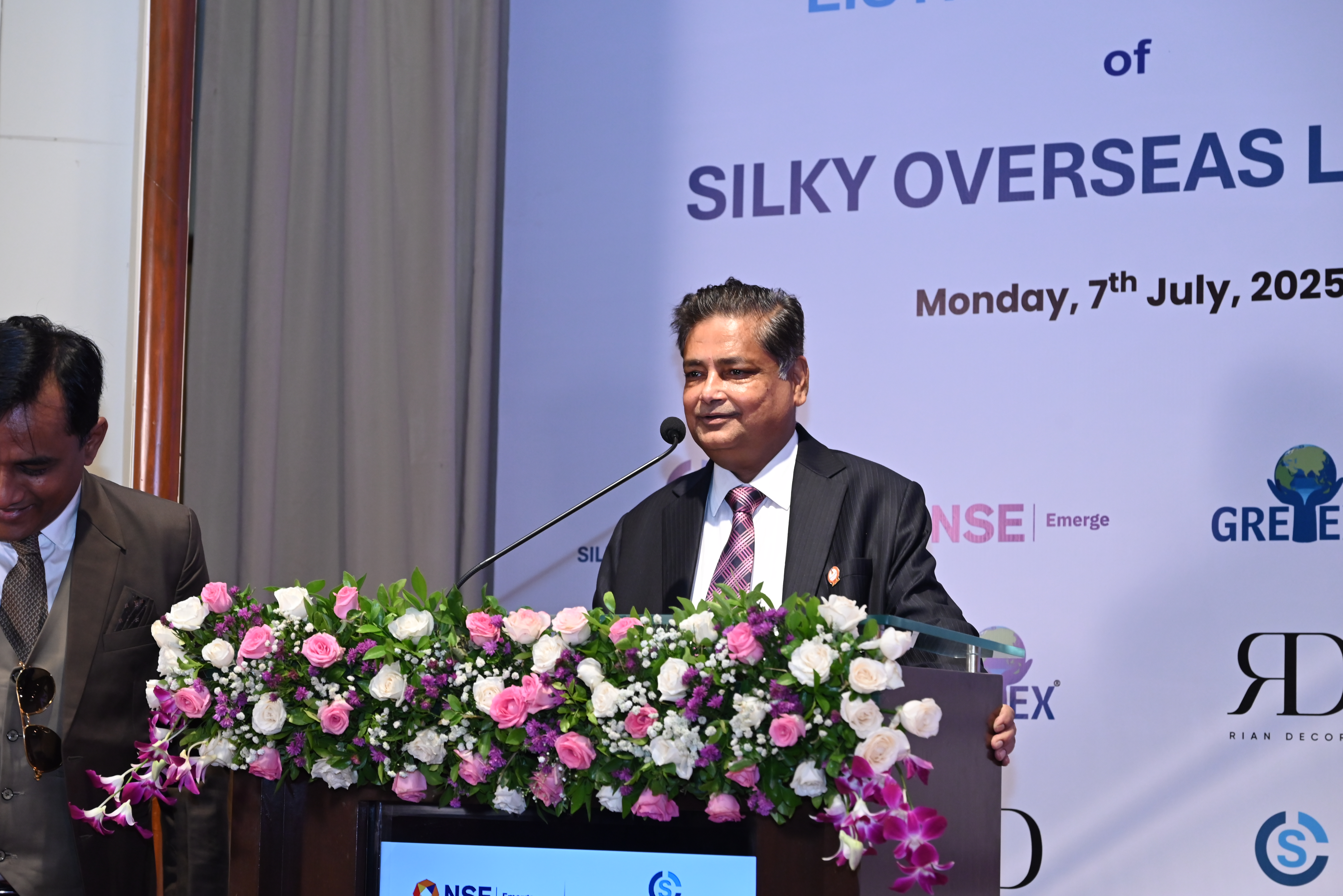 Silky Overseas Limited Listing Ceremony Photos