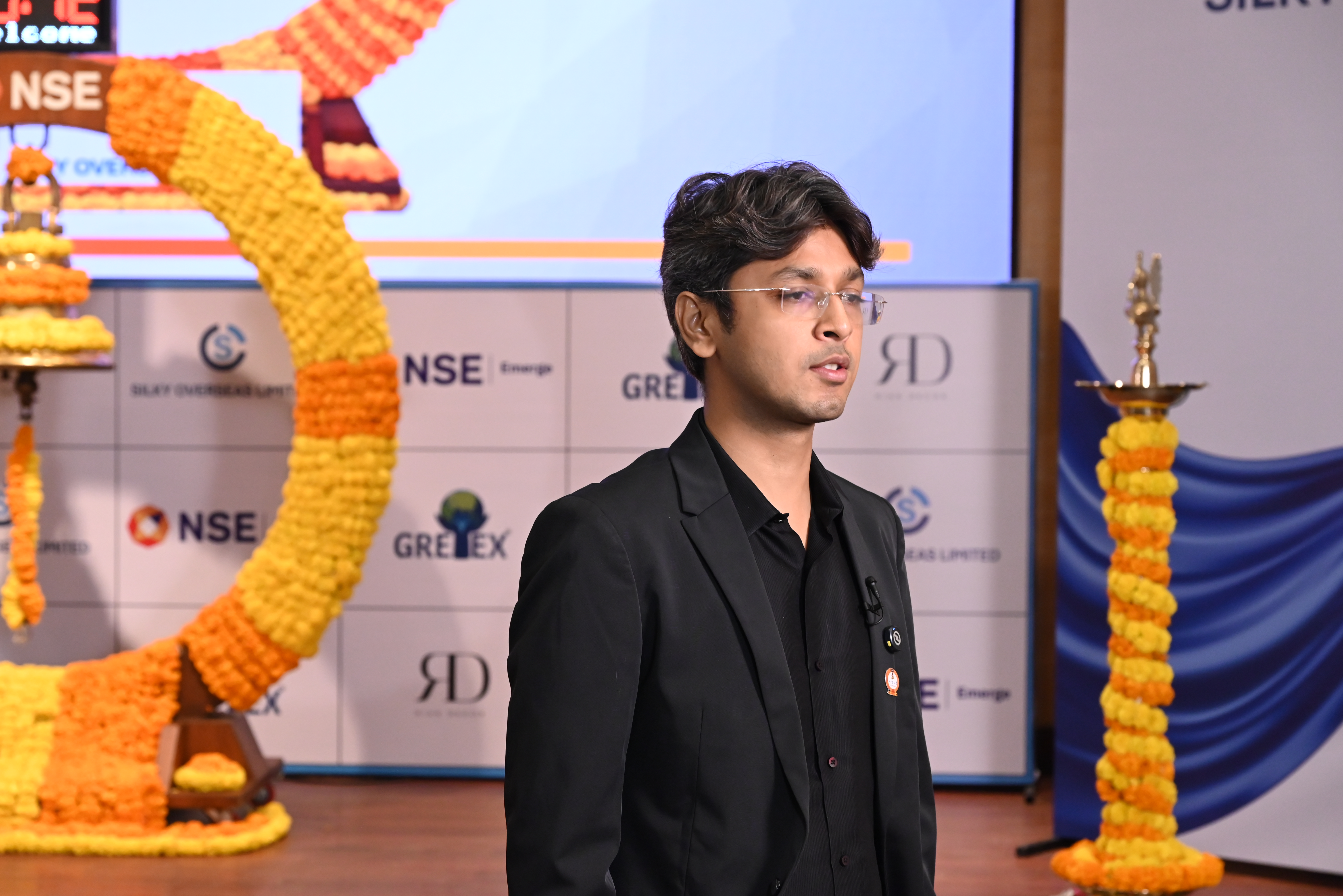 Silky Overseas Limited Listing Ceremony Photos