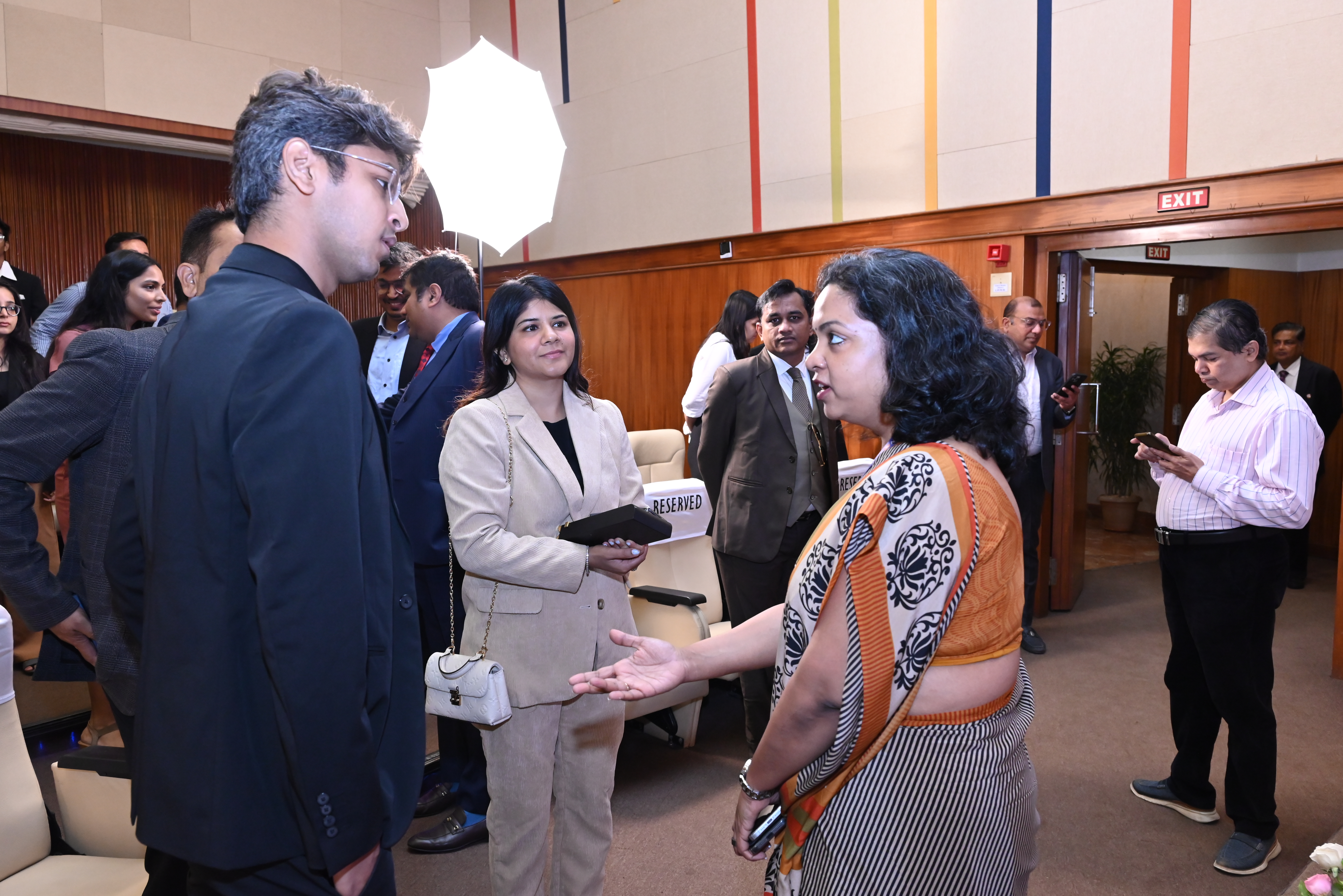 Silky Overseas Limited Listing Ceremony Photos