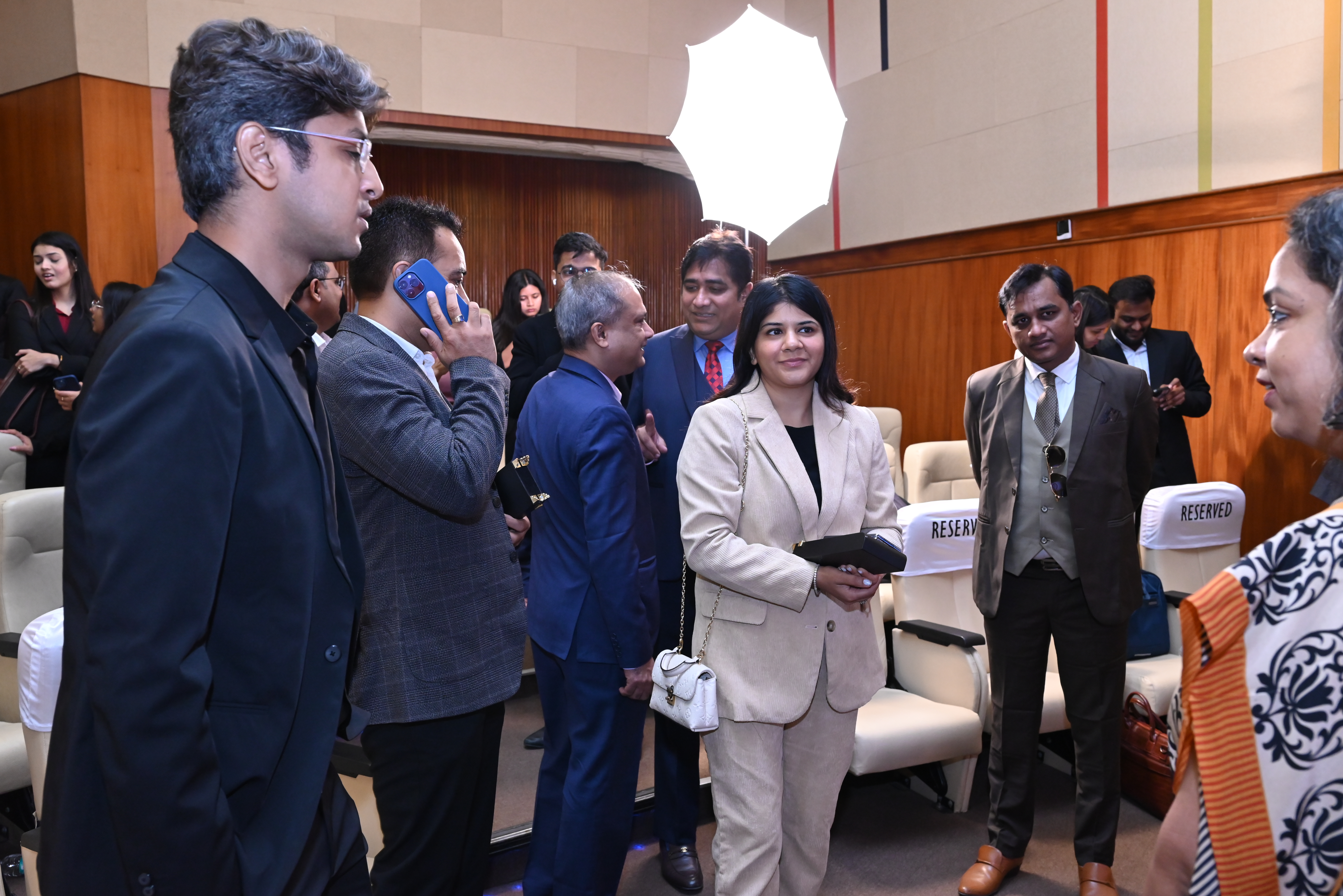 Silky Overseas Limited Listing Ceremony Photos